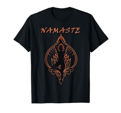 Yoga Namaste Meditation Clothes, Lotus Flower, Chakra T-Shirt