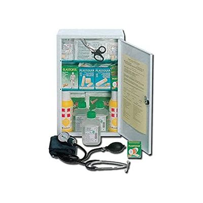 Gima 34199 Kit Pronto Soccorso All. 1, Valigetta Metallo