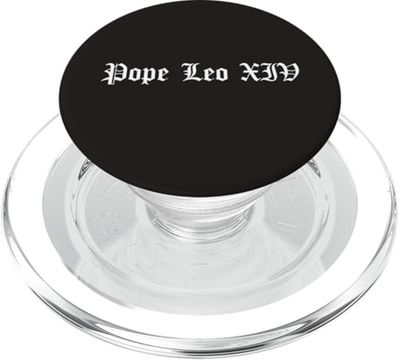 Papa León XIV Robert Prevost Cardenal Católico Paz Jesús PopSockets PopGrip para MagSafe