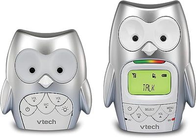 VTech BM2300 Hibou Family Babyphone, Uil, grijs