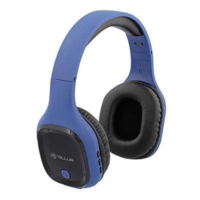 TELLUR Pulse Bluetooth over-ear hoofdtelefoon, BT5.0, geïntegreerde microfoon voor handsfree bellen, HD hifi-geluid, 40 mm driver met basversterking, licht design en zachte oorkussens