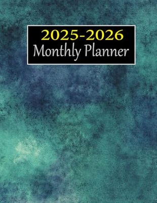 2025-2026 Monthly Planner: Two-Year Schedule Organizer January 2025 through December 2026 whit Motivational Quotes