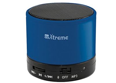 Xtreme 03170 bärbar högtalare 3 W Mono portable speaker blå – bärbar högtalare (1.0 kanaler, 1-vägs, 3 W, trådlös, Mono portable speaker, blå)