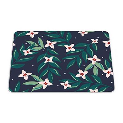 Bonamaison, Rettteck - Tappetino per mouse con stampa digitale, con fondo antiscivolo, per ufficio e casa, dimensioni: 22 x 18 cm