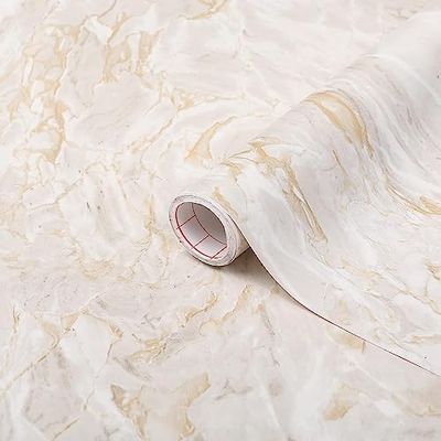 d-c-fix papier adhésif pour meuble effet marbre Cortes Gris - film autocollant décoratif rouleau vinyle - pour cuisine, porte, table - décoration revêtement peint stickers collant - 45 cm x 2 m