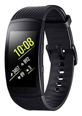 Samsung R5AK906L8EL Small Gear Fit 2 PRO Smart Watch, French Version - Black