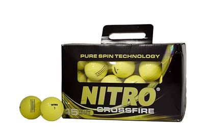 Nitro CROSSFIRE 45 zestaw piłek - żółty