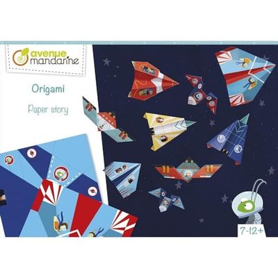 Boîte créative Origami avions - fusées KC126C