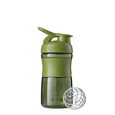 BlenderBottle Sportmixer Tritan- Protéine Shaker / Bouteille d'eau / Shaker Diététique Moss (1 x 590 ml)