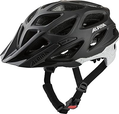 ALPINA Unisex - Vuxna, MYTHOS REFLECTIVE Cykelhjälm, black reflective, 57-62 cm