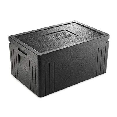 thermohauser EPP Thermobox GN 1/1 Eco Line with Lid - 45 Litre Volume - 60 x 40 x 30.5 cm - Basic Series