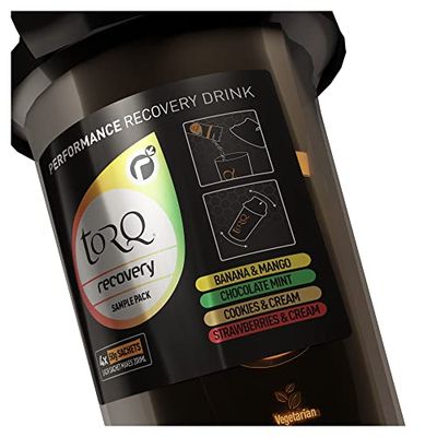 TORQ RECOVERY MEZCLADOR PACK 4 SABORES MIXTOS