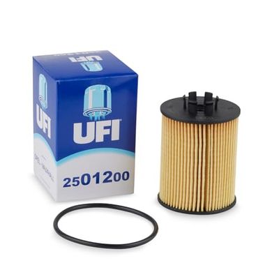 UFI Filtro de óleo 25.012.00, filtro de óleo de substituição, adequado para carros, adequado para modelos de Opel e Vauxhall
