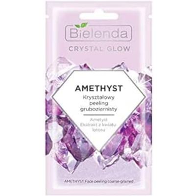 Bielenda Crystal Glow Amethyst Gommage pour le visage, 8 g