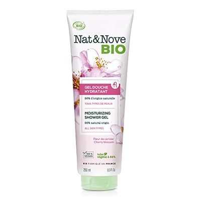 NAT & NOVE BIO GEL DE DUCHA HIDRATANTE CON FLOR DE CEREZO 250 ML
