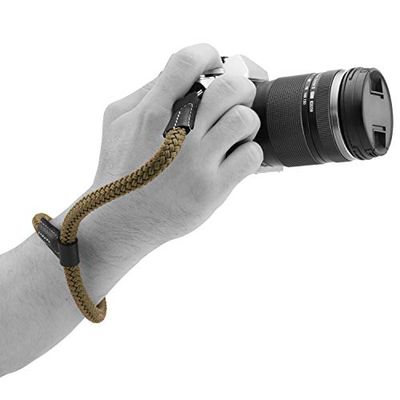 MegaGear Polsband voor SLR, DSLR-camera, katoen, groen, MG1780