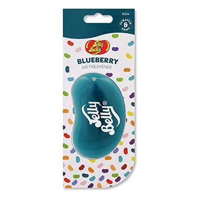 Jelly Belly 15214 3D Deodorante Per Auto Jelly Bean, Mirtillo