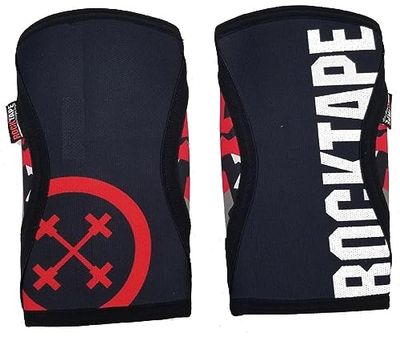 RockTape Genouillères Rockband RX Large Assassins - Red Camo