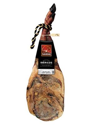 Navidul Paleta de Cebo Ibérica, Jamonero y Cuchillo - 4.25 kg