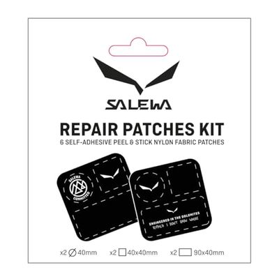 Salewa Repair Patches KIT 2PCS, Set, Black/White