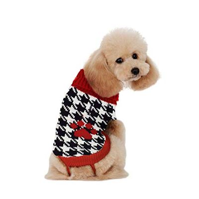 Alpha Dog Gebreide trui pied-de-poule 30 cm 110 g