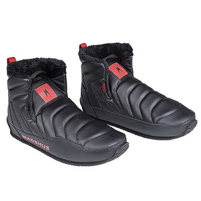 Madshus After Race Booties 2.0 Chaussons Unisexe-Adulte, Red-Black, S (EU: 37.5-40 / cm: 22.75-24.5)