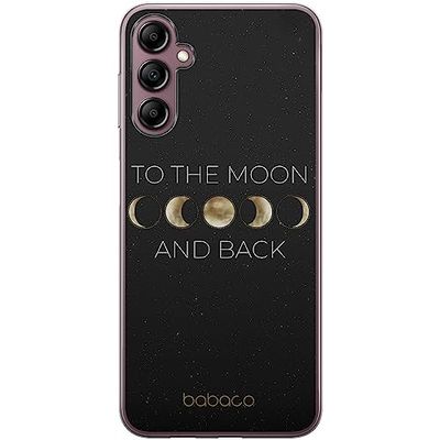 ERT GROUP mobiel telefoonhoesje voor Samsung A14 4G/5G origineel en officieel erkend Babaco patroon Space 003 optimaal aangepast aan de vorm van de mobiele telefoon, hoesje is gemaakt van TPU