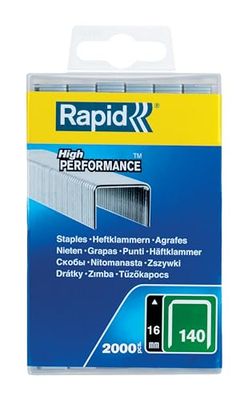 Rapid 11910711 Boîte de 5000 Agrafes 140/10 Tête 10 mm, Galva