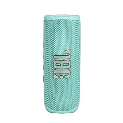 JBL Altavoz Bluetooth portátil Flip 6 - Altavoz resistente al agua y al polvo IPX67, compatible con JBL PartyBoost, hasta 12h de batería, azul turquesa