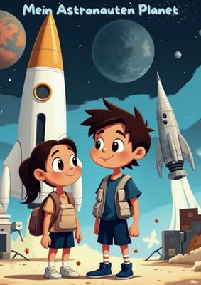 Mein Astronauten-Planet” – Das ultimative Malbuch für kleine und große Weltraum-Fans!