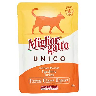 Migliorgatto Unico Mousse 100% Turkey