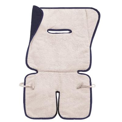 Italbaby 050.0030 Universeel zitkussen voor kinderwagen, omkeerbaar, met badstof Avio