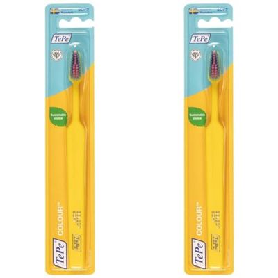 TePe ColourTM souple Jaune Eco-responsable (Lot de 2)