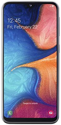 Samsung Galaxy A20e Smartphone (14,7 cm (5,8 inch) 32 GB intern geheugen, 3 GB RAM, Dual SIM, blauw) - Duitse versie, 32 GB, zwart