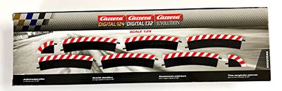 Carrera - Carros, Disney, Pixar borda exterior para curva de 3/30° (6), peças finais (2), multicolorido (20020563)