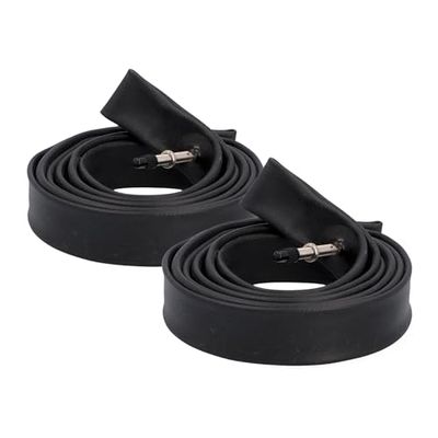 Fischer Tubo flessibile per bicicletta X2 largo 27,5 pollici, norma ETRTO: 40/62-584, valvola Sclaverand, 2 pezzi