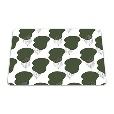Bonamaison, Rectangle Pop Art Digital Printed Mouse Pad, Non-Slip Base, for Office and Home, Size: 22 x 18 cm