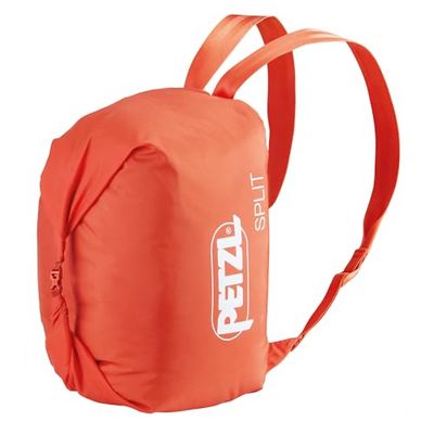 PETZL – reppåse split – unisex, röd/orange, 8 till 25 liter