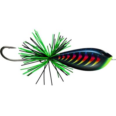 Rapala, Leurre de Pêche BX Skitter Frog, Taille : 4,5 cm/7,5 g, Leurre Eau Douce Flottant, Profondeur de Nage Variable, Matériel Balsa/Plastique, Night Aurora NIA