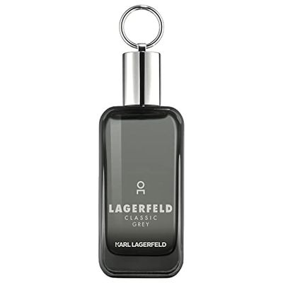 Karl Lagerfeld Classic Grey Eau de Toilette pour Homme, Ligne Classic Grey, contenance : 50 ML