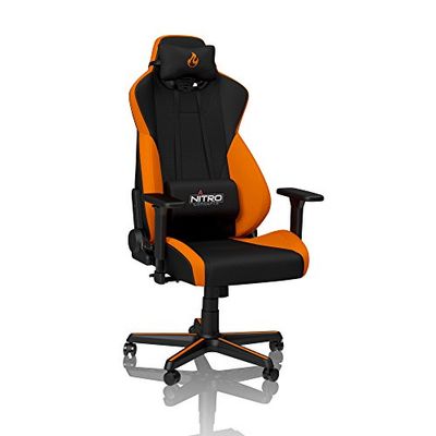 Nitro Concepts S300 Gaming Stoel - Bureaustoel - Stoffen Bekleding - 135 kg - Horizon Orange