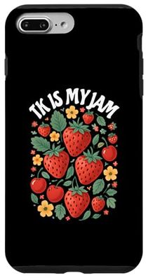 TK is My Jam Strawberry Transitional Kindergarten Funny Case for iPhone 7 Plus/8 Plus