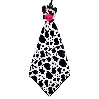 VIGAR Mooo Serviette de Cuisine Blanc/Noir