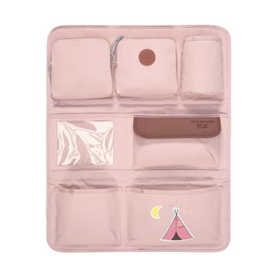 LÄSSIG Auto-organizer voor achterbank, organizer voor de achterbank van de auto, inklapbaar, 55 cm, Adventure Tipi, 55 cm, Kinderrugzak