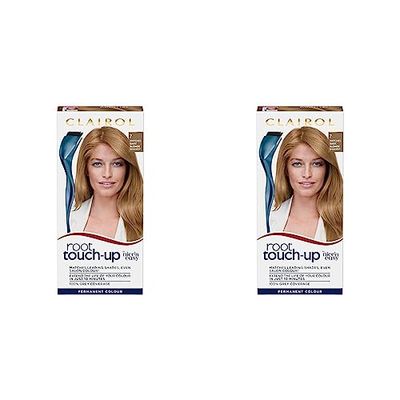 Clairol Root Touch-Up Permanent Hair Dye, 7 Dark Blonde (Pack of 2)