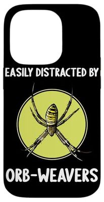 Easily distracted by Orb-Weavers Orb-Weaver Case for iPhone 14 Pro