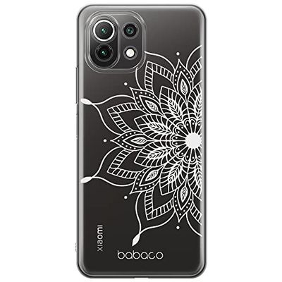 ERT GROUP mobiltelefonfodral för Xiaomi 11 LITE 4G/5G originalt och officiellt licensierat Babaco mönster Mandalas 004, gedeeltelijk transparant