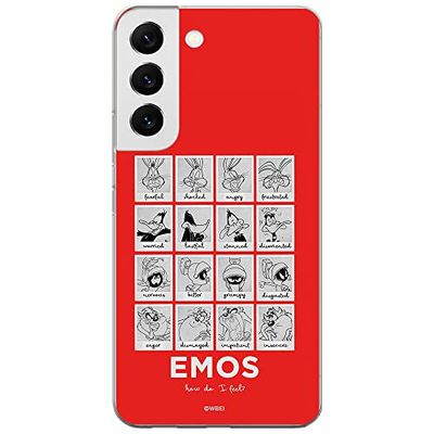 ERT GROUP etui na telefon Samsung S22, case oryginalny i oficjalnie licencjonowany przez Looney Tunes, wzór 008, optymalnie dopasowane, plecki z TPU
