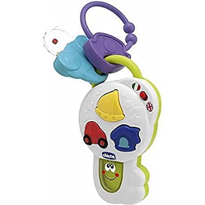 Chicco Chiave Parlante, Primo Gioco Italiano e Inglese, Gioco Eelettronico, Bilingue