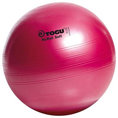 Togu Piłka gimnastyczna My-Ball Soft, rubinowa czerwień, 75 cm, 418752